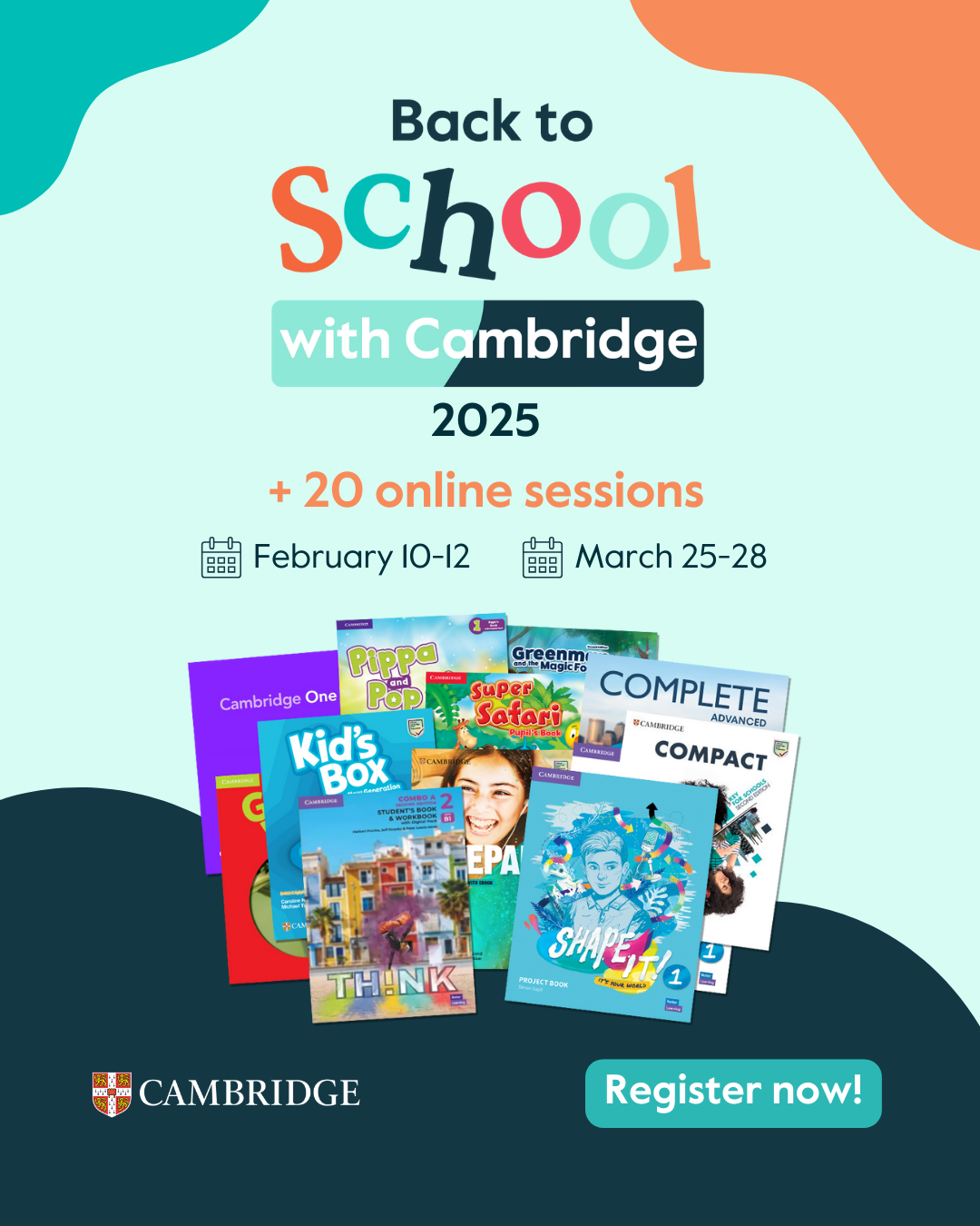 Back to School with Cambridge 2025