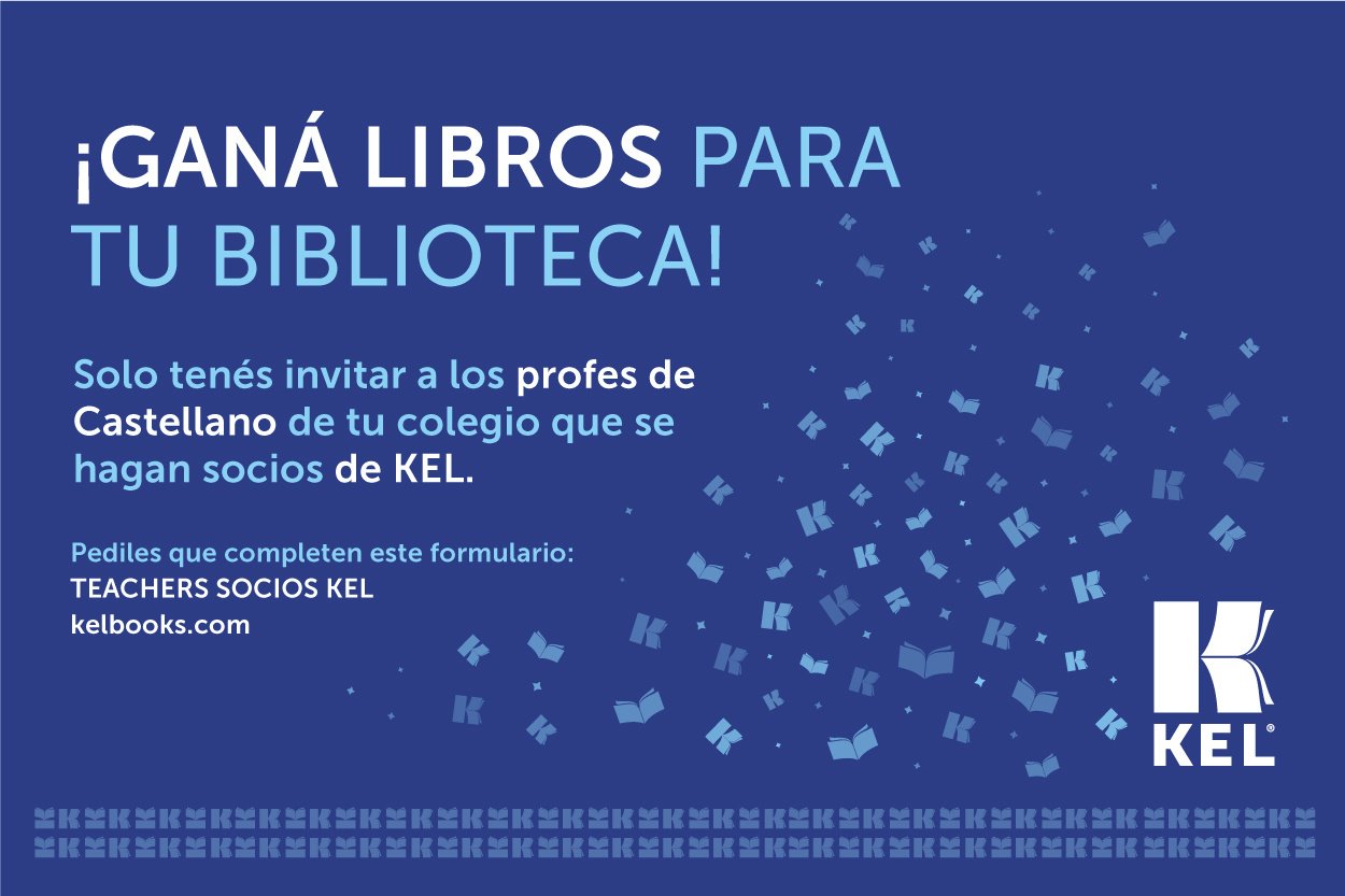 GANA LIBROS PARA TU BLIOTECA KEL